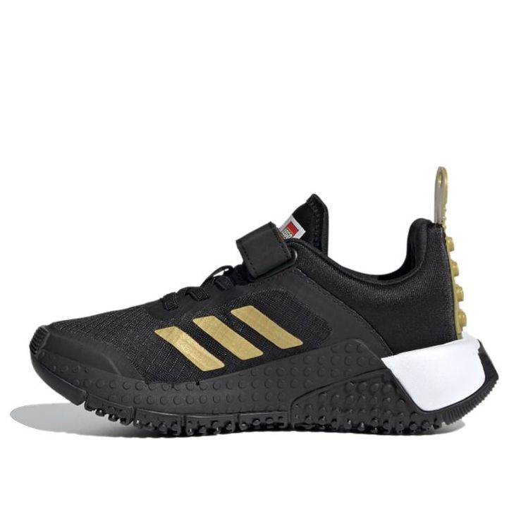adidas Sport x LEGO (Black Gold Metallic) - Kids' Shoes