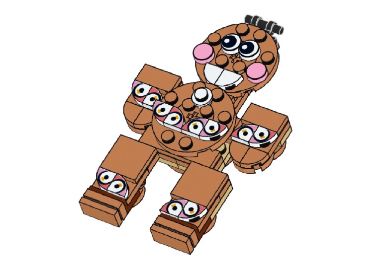 Main image of LEGO Gingerbread Man Ornament (GINGERORNAMENT-1)