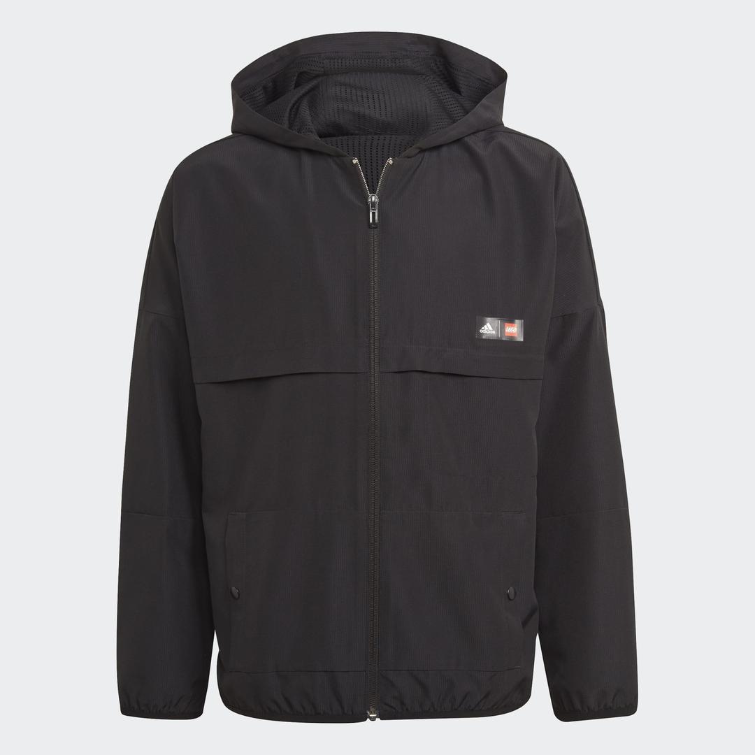 adidas x LEGO Ninjago Black Windbreaker