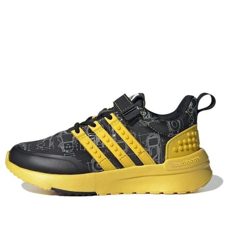 adidas Racer TR x LEGO (Black Equipment Yellow) - Kids Shoes