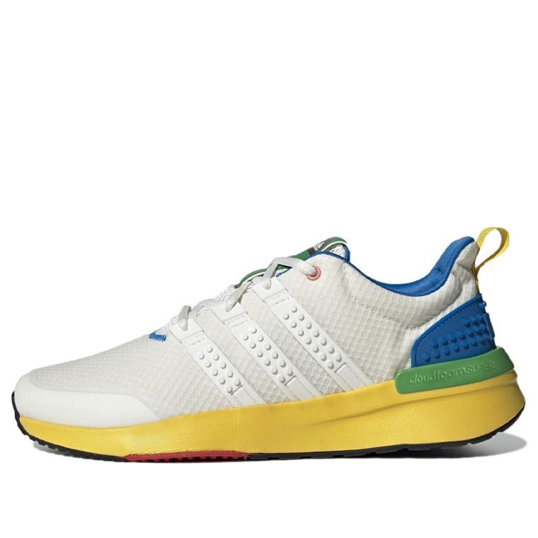 LEGO GW3680-1 adidas Racer TR21 x LEGO (White Eqt Yellow) - Men's Shoes