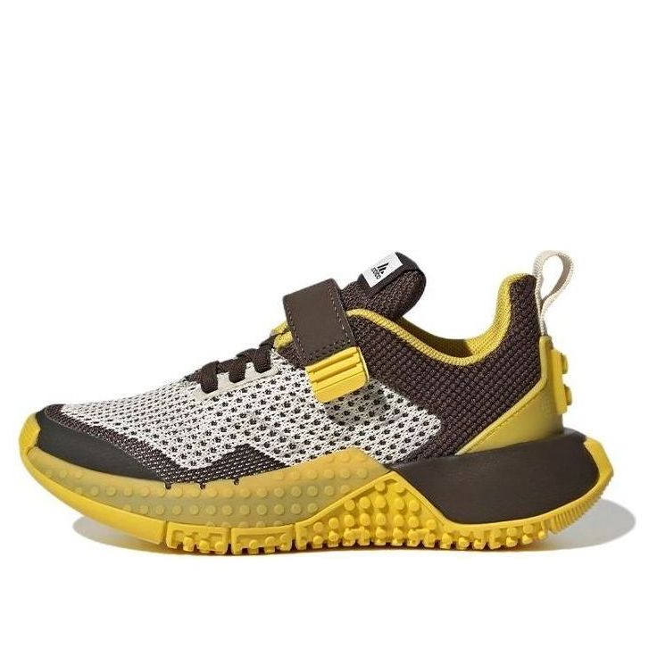 LEGO GW3978-1 adidas Sport Pro K x LEGO (White Brown Yellow) - Kids' Shoes