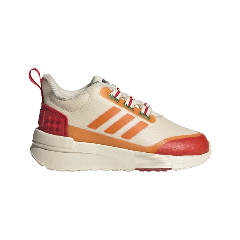 adidas Racer TR I x LEGO (Ecru Tint Bahia Orange) - Kids' Shoes (GW4003-1) — Prix et comparaison | Brick Broker