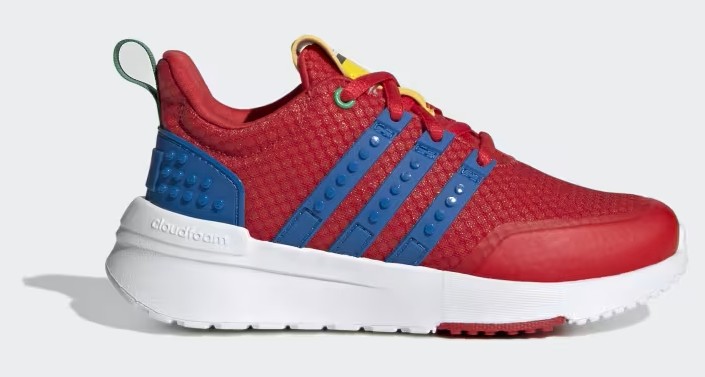 adidas Racer TR J x LEGO (Red Shock Blue) - Kids' Shoes