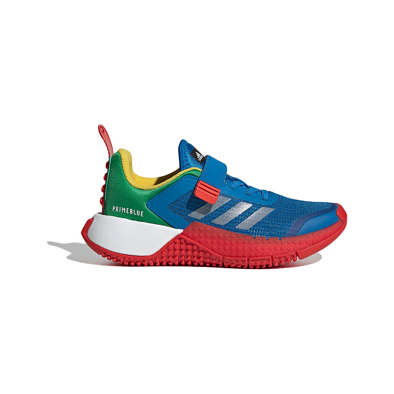 adidas Sport J x LEGO (Shock Blue Green) - Kids' Shoes
