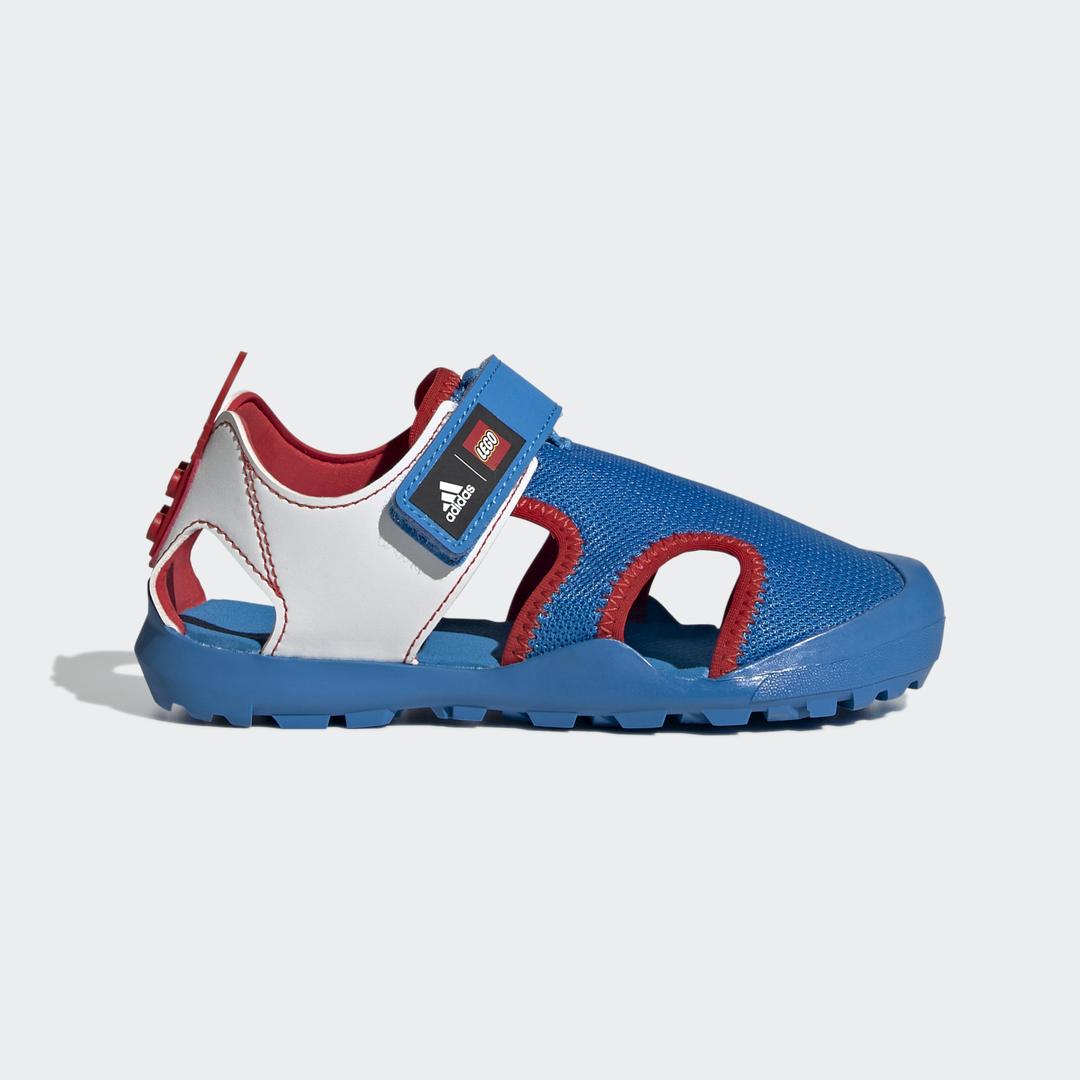 adidas Captain Toey J x LEGO (Bright Blue Red) - Kids' Sandals