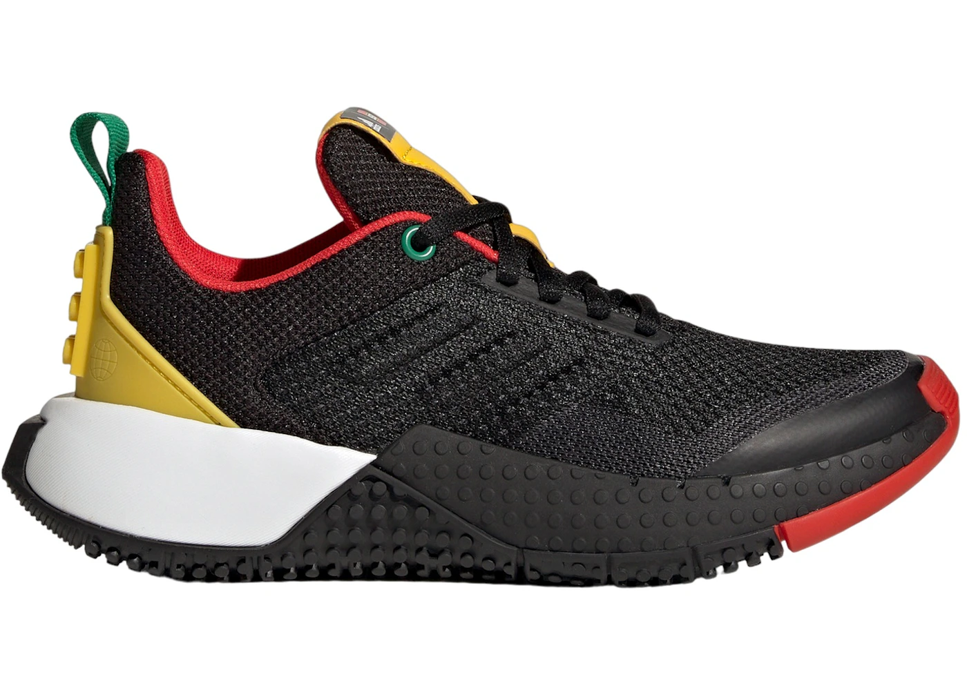 adidas Sport Pro J x LEGO (Black Red) - Kids' Shoes