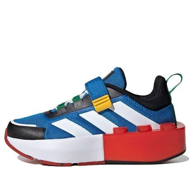 LEGO HP5879-1 adidas Tech Runner EL x LEGO (Shock Blue White) - Kids' Shoes