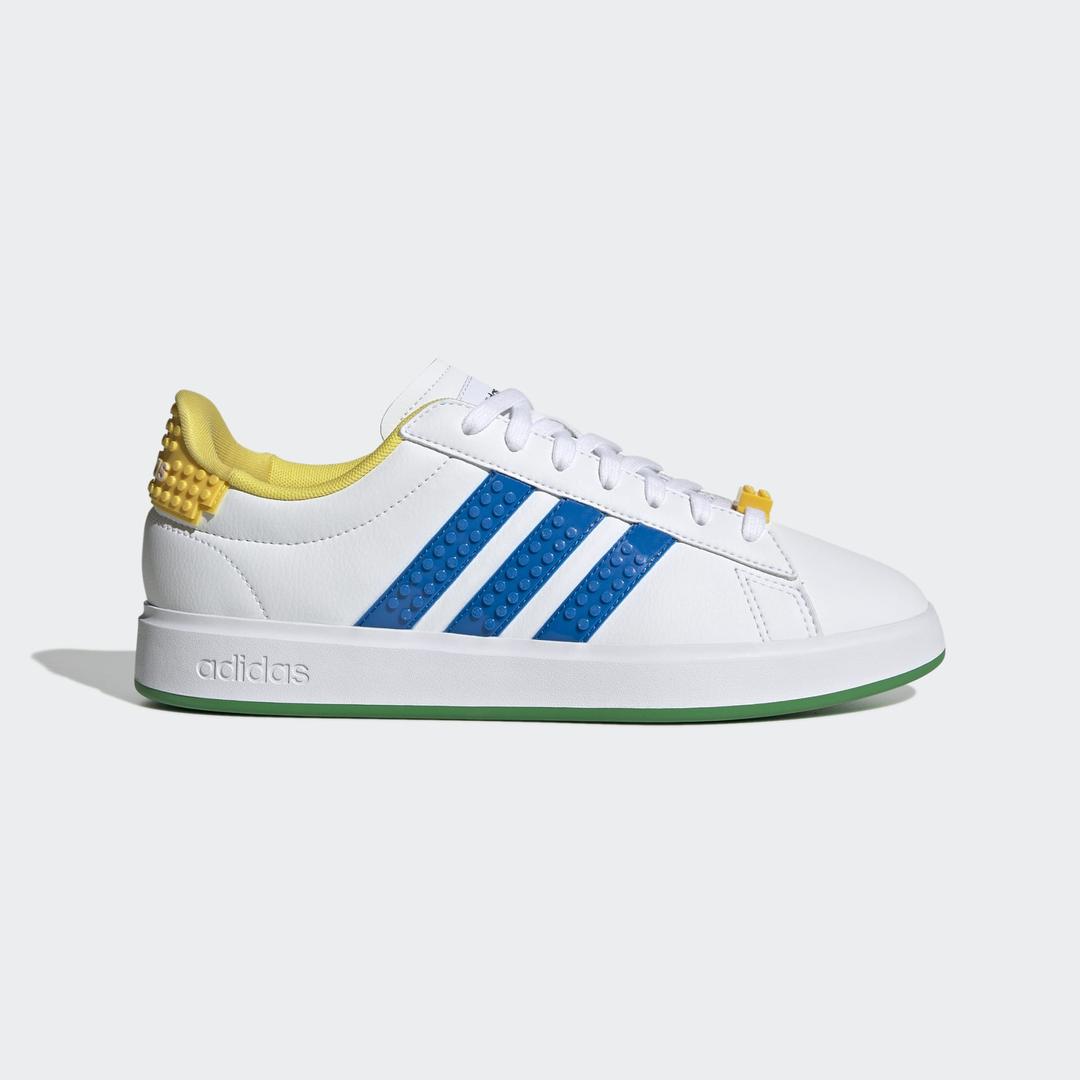 adidas Grand Court 2.0 x LEGO (White Blue Yellow) - Men's Shoes