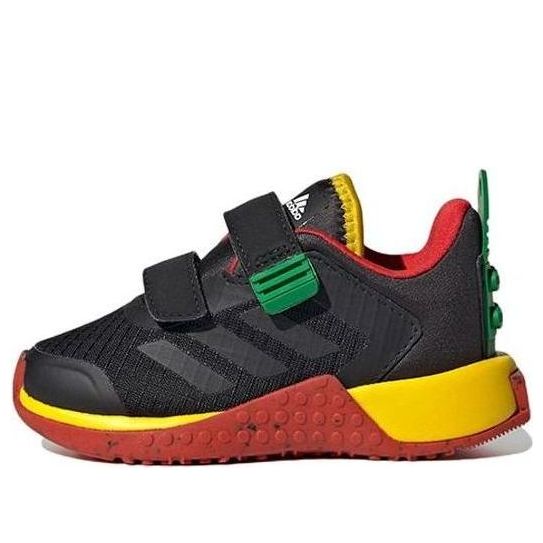 adidas Sport DNA x LEGO (Black Red) - Infant Shoes