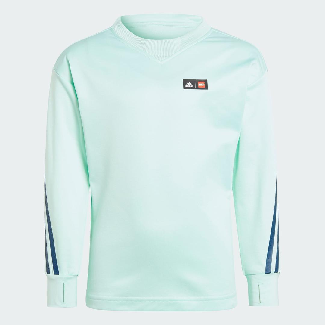 adidas x Classic LEGO Ice Green Long Sleeve T-Shirt (IB6181-1)