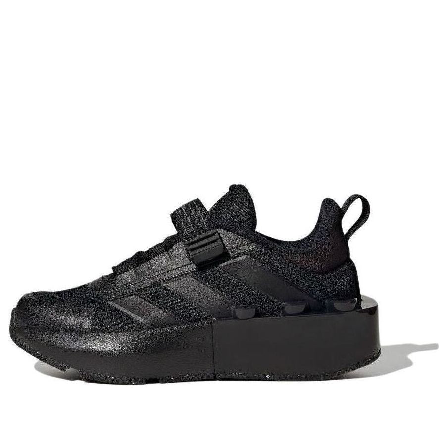 adidas Tech Runner x LEGO (Triple Black) - Kids' Shoes