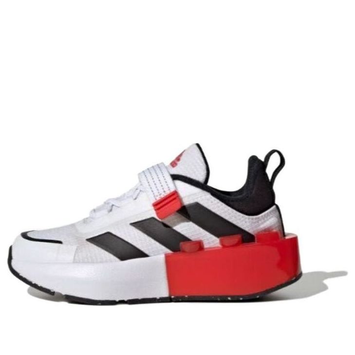 adidas Tech Runner x LEGO (White Black Red) - Kids' Shoes