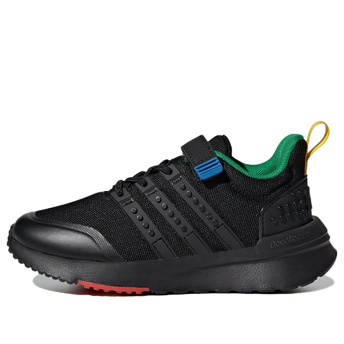 LEGO IF2889-1 adidas Racer TR21 EL x LEGO (Core Black Green) - Kids' Shoes