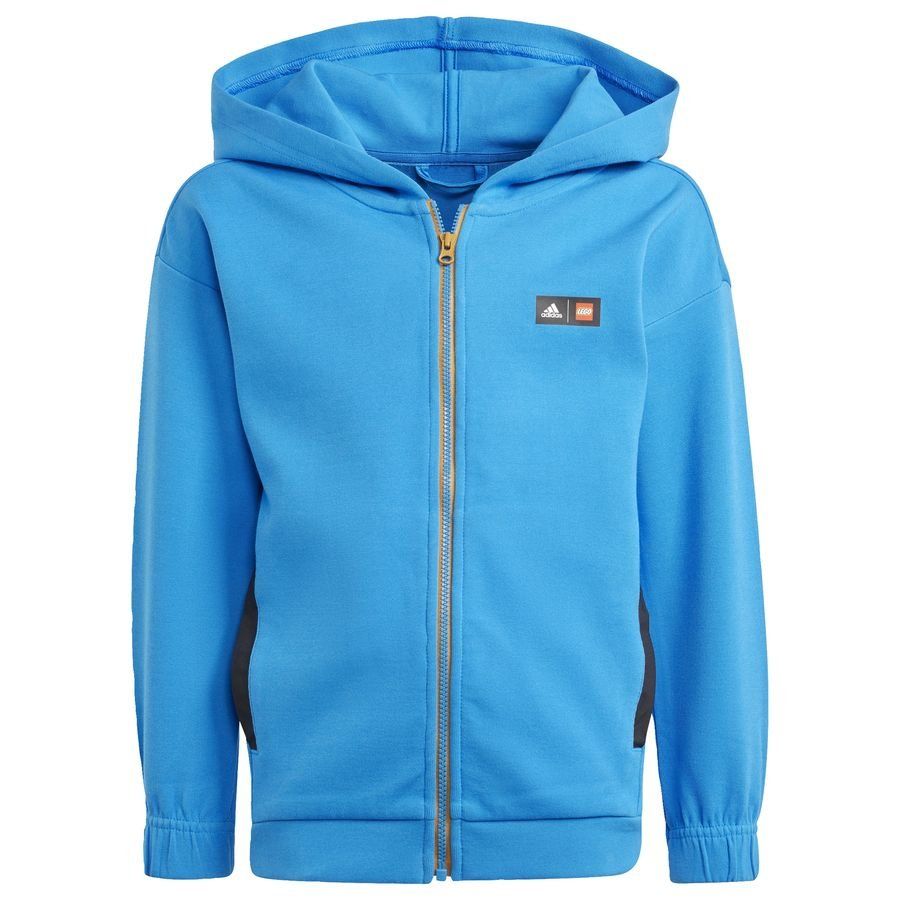 adidas x Classic LEGO Blue Hooded Jacket (IJ7294-1)