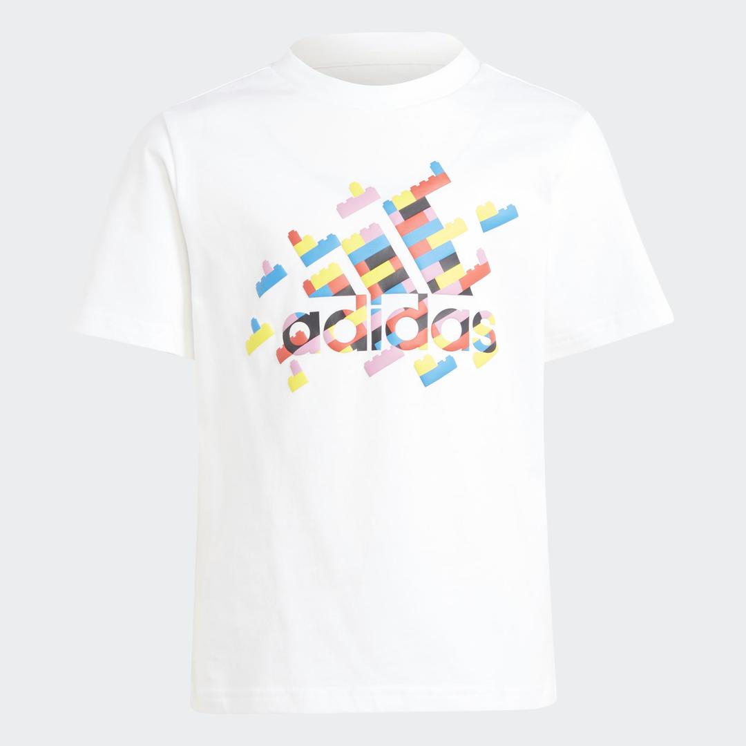adidas x Classic LEGO White Graphic T-Shirt (IL5079-1)