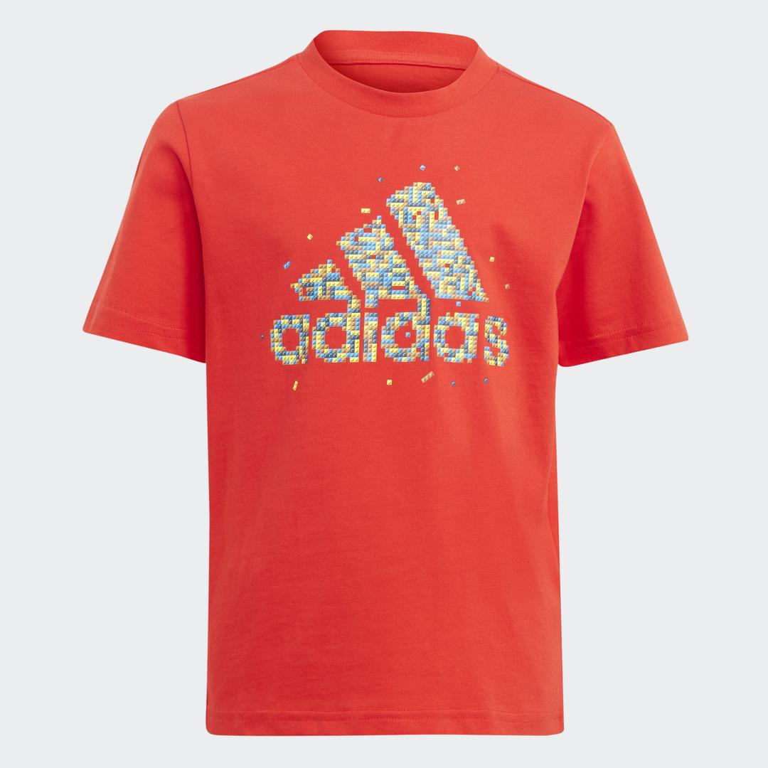 adidas x Classic LEGO Graphic Red T-Shirt (IL5088-1)