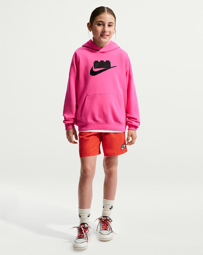 Nike x LEGO Collection Big Kids' Hoodie - Pink (IO3116684-1)