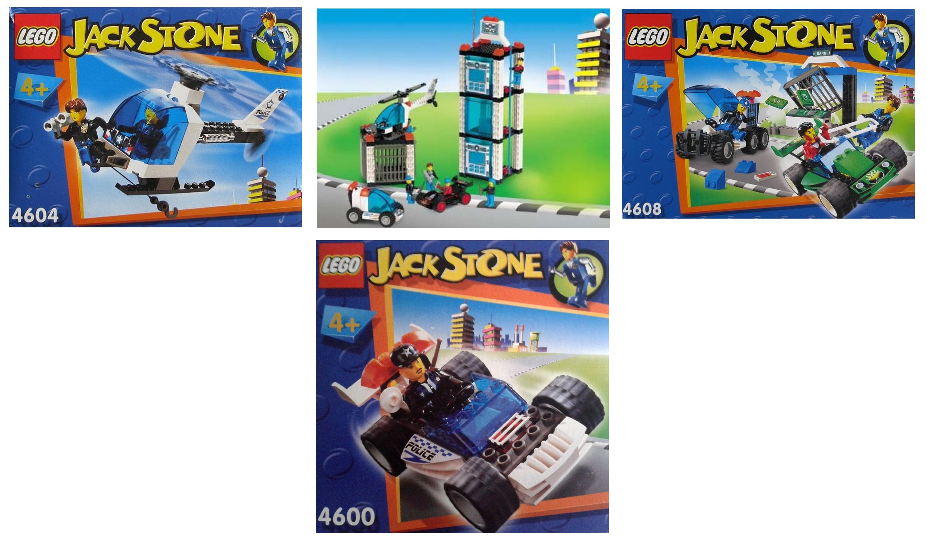 Main image of LEGO Jack Stone Police Rescue Kit (K4611-1)