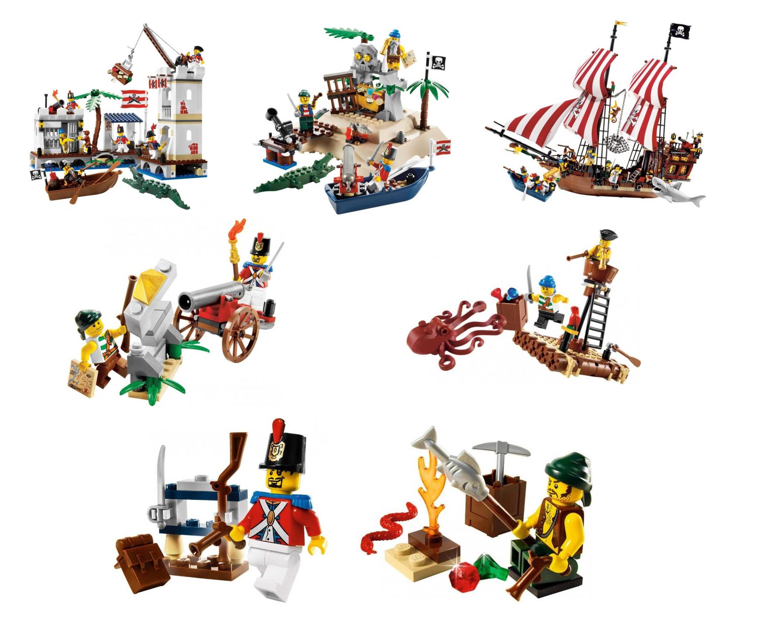 Main image of LEGO Big Pirates Collection (K6243-1)