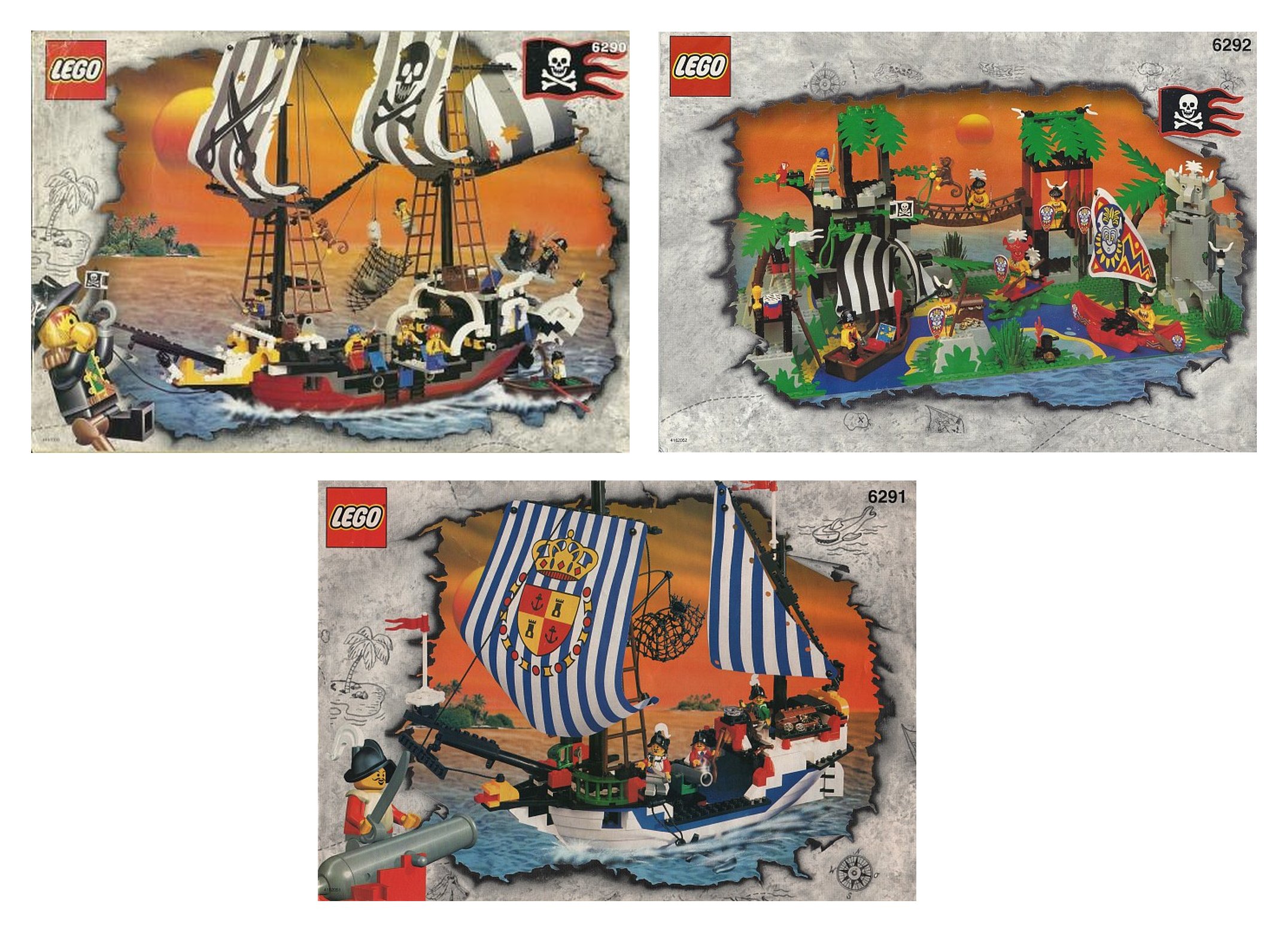 Main image of LEGO Classic Pirates Kit (K6290-1)