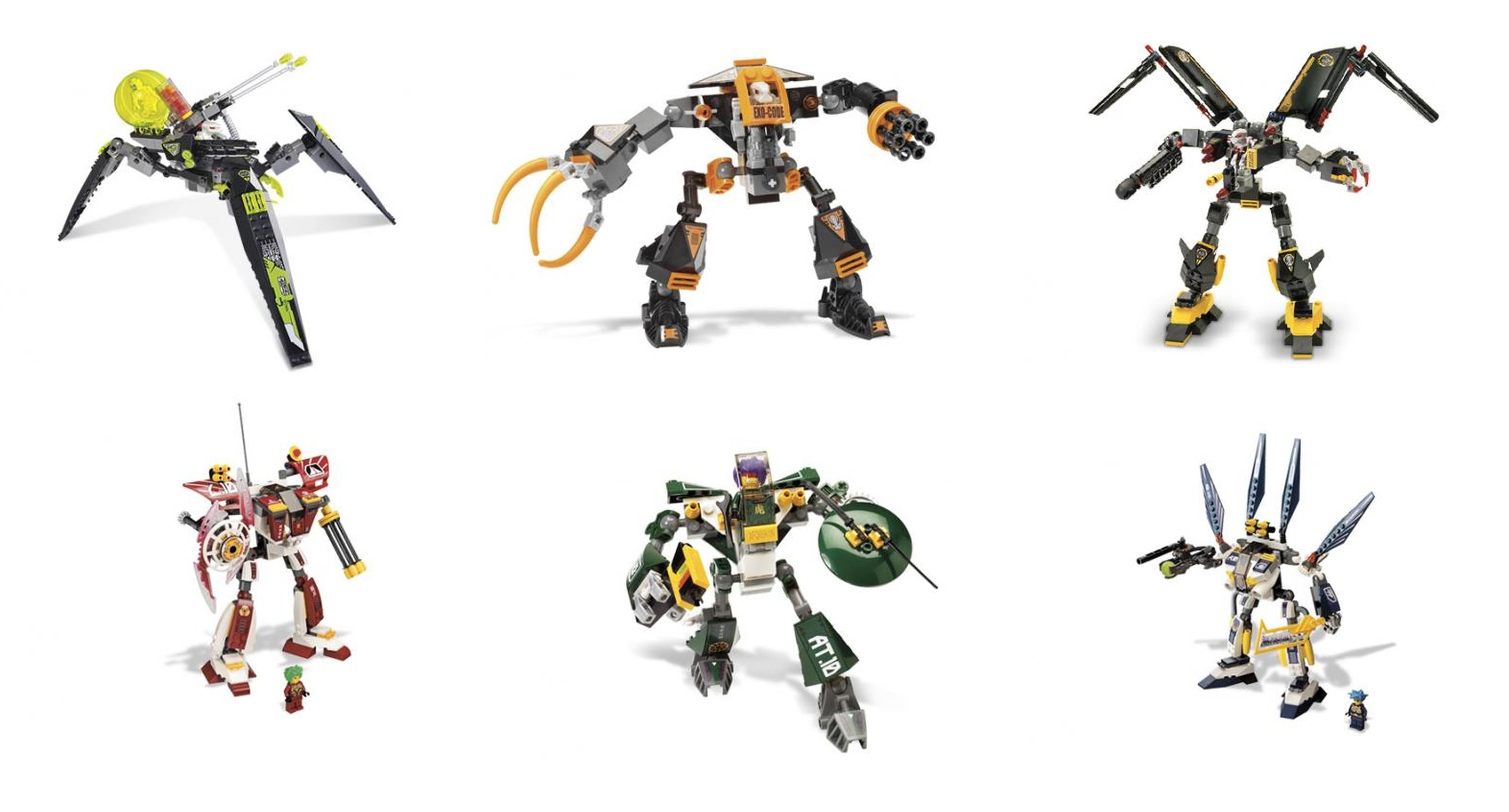 LEGO Humans vs. Robots Battle Machine Collection