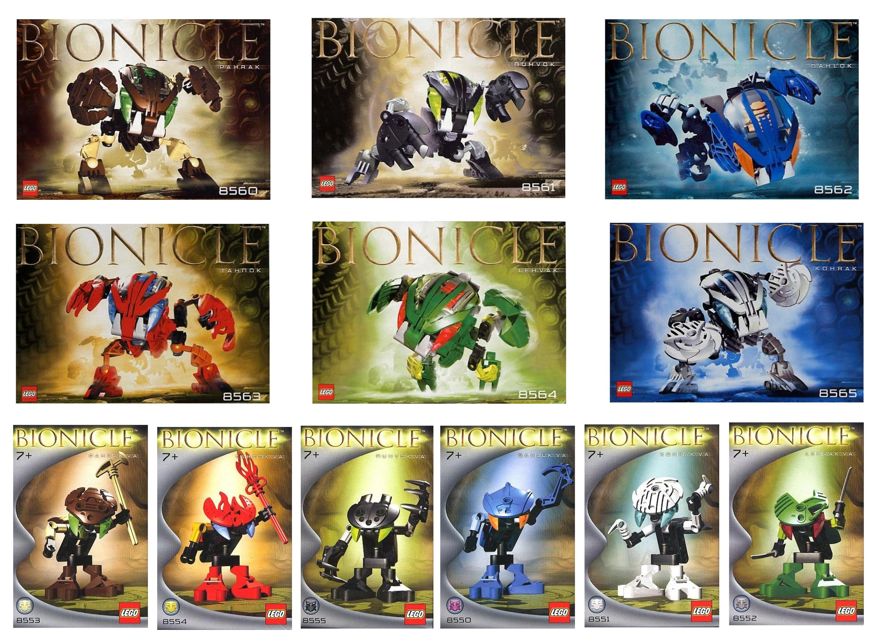 LEGO Ultimate Bohrok Swarm Kit