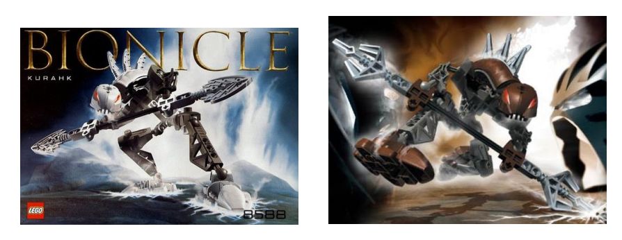 LEGO Rahkshi Set (Panrahk and Kurahk)