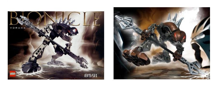 LEGO Rahkshi Kit (Panrahk and Vorahk)