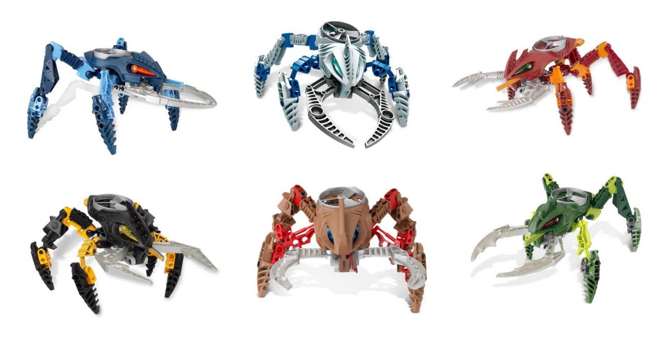 LEGO Visorak Collection (8742 8743 8744 8745 8746 8747)