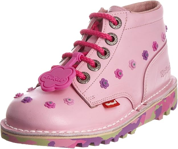 Kickers Kids Blink LEGO Classic Boot – Pink