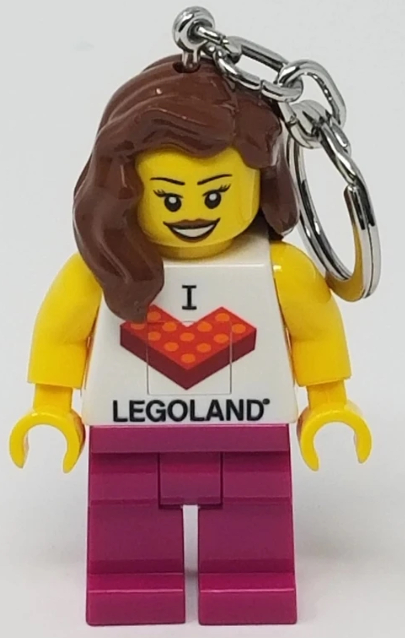 LEGO I [Heart] LEGOLAND Key Light (Female)