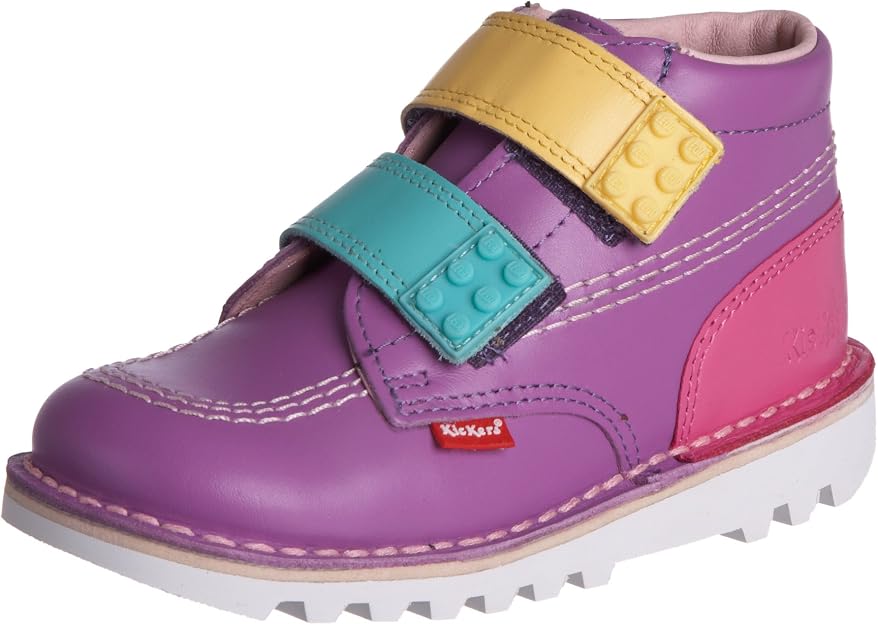 Kickers Kids Strap LEGO Classic Boot – Purple
