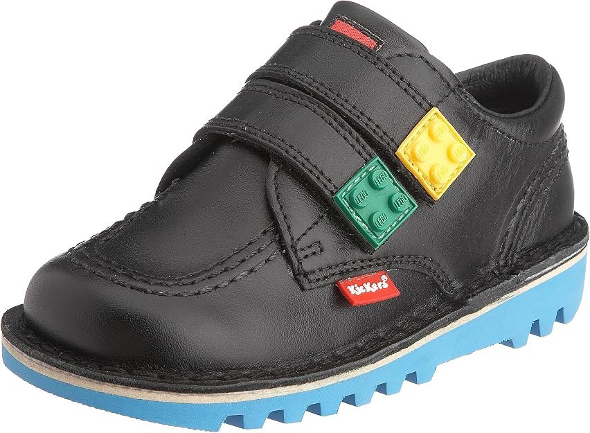 Kickers Kids Kick Lo LEGO Classic Shoe – Black