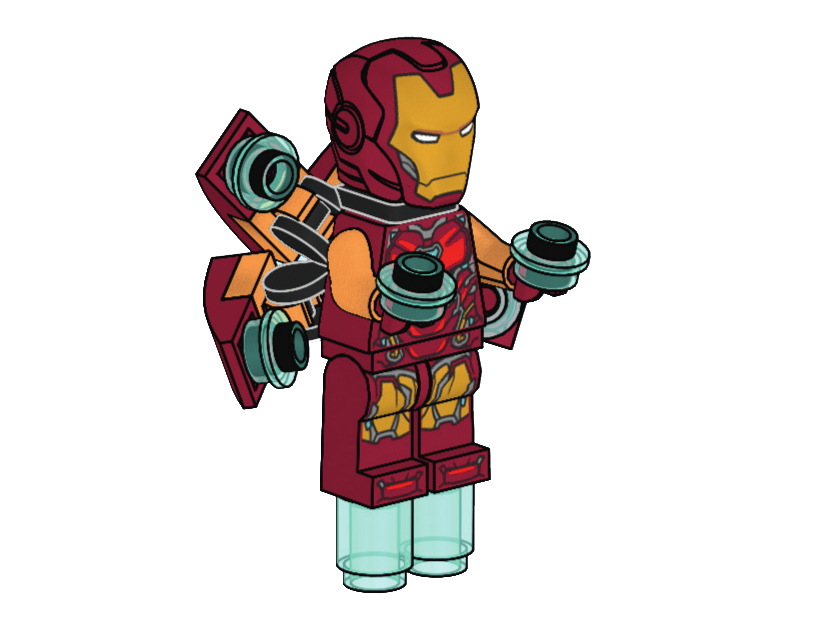 LEGO set L0002277-1 Iron Man - Image 1