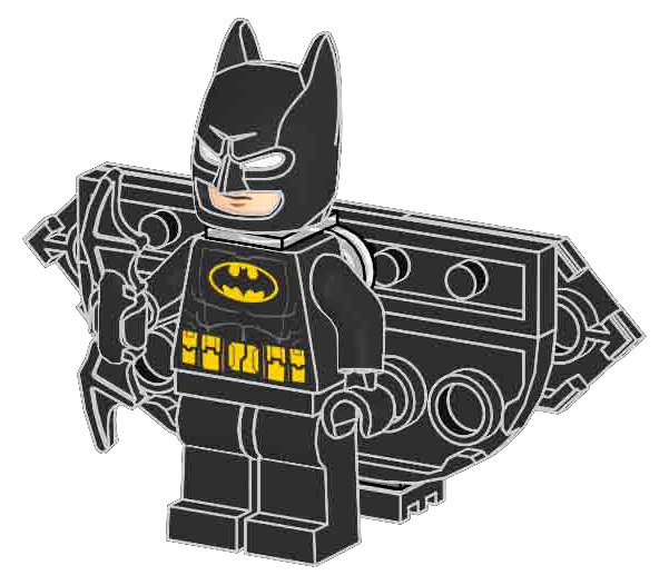 Batman with Wings (L0002325-1)