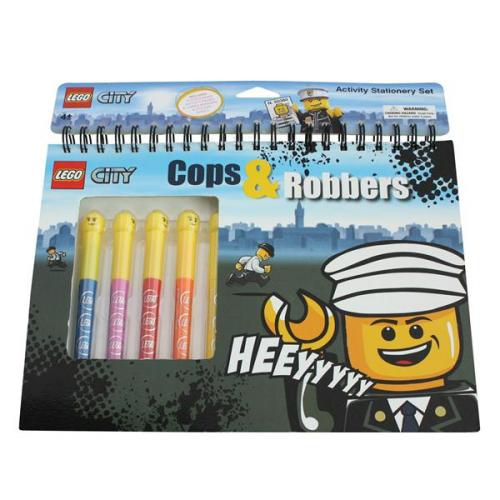 Cops & Robbers Activity Stationery Set