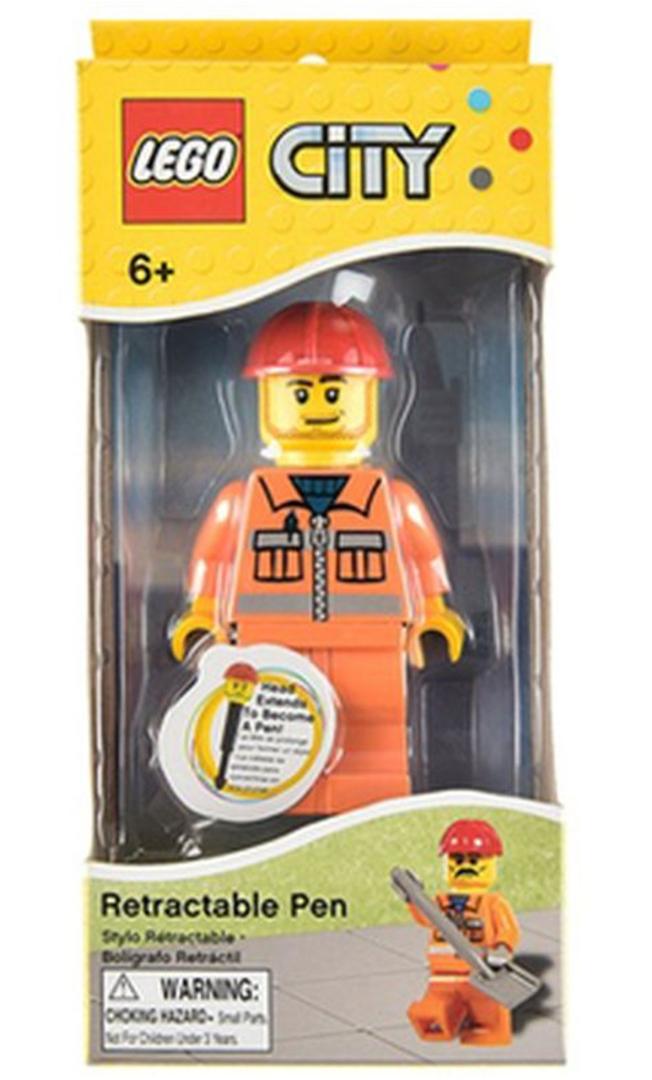 LEGO City: Construction Worker Retractable Pen