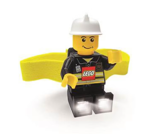 Main image of LEGO Fireman Head Lamp (LGLHE2P-1)