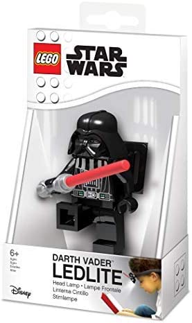 Main image of LEGO Darth Vader Head Lamp with Lightsaber (LGLHE31-1)