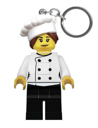 Main image of LEGO Female Chef Key Light (LGLKE218-1)