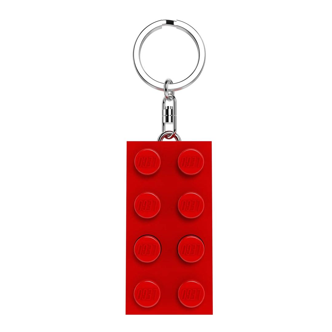 LEGO 2 x 4 Brick Key Light V2 (Red)