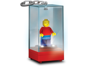 LEGO Key Chain Light Display Case - Red
