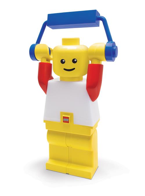 LEGO Minifigure Lantern with Red Arms and Yellow Legs