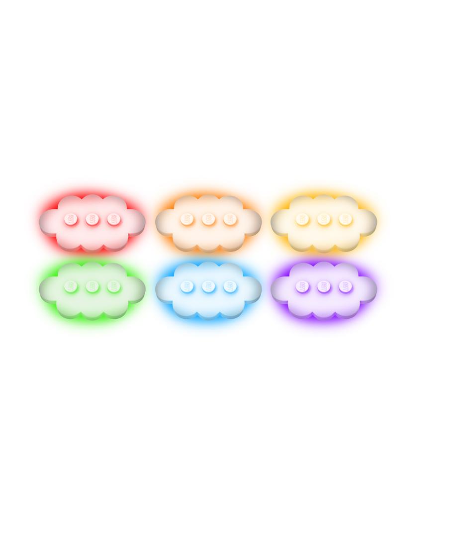 Night Light Cloud White
