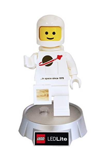 Main image of LEGO Classic Spaceman Desk Lamp - White (LGLTOB10-WHITE-1)