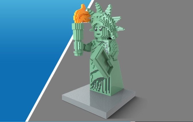 LEGO Lady Liberty Model