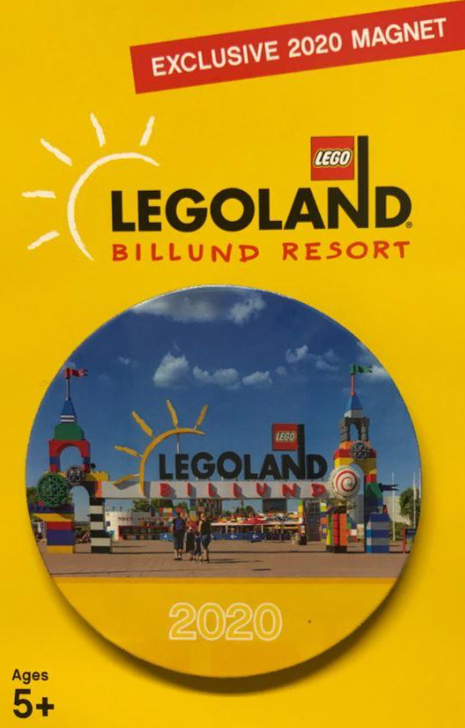 Main image of LEGO LEGOLAND Billund 2020 Magnet (LLMAGNET-1)