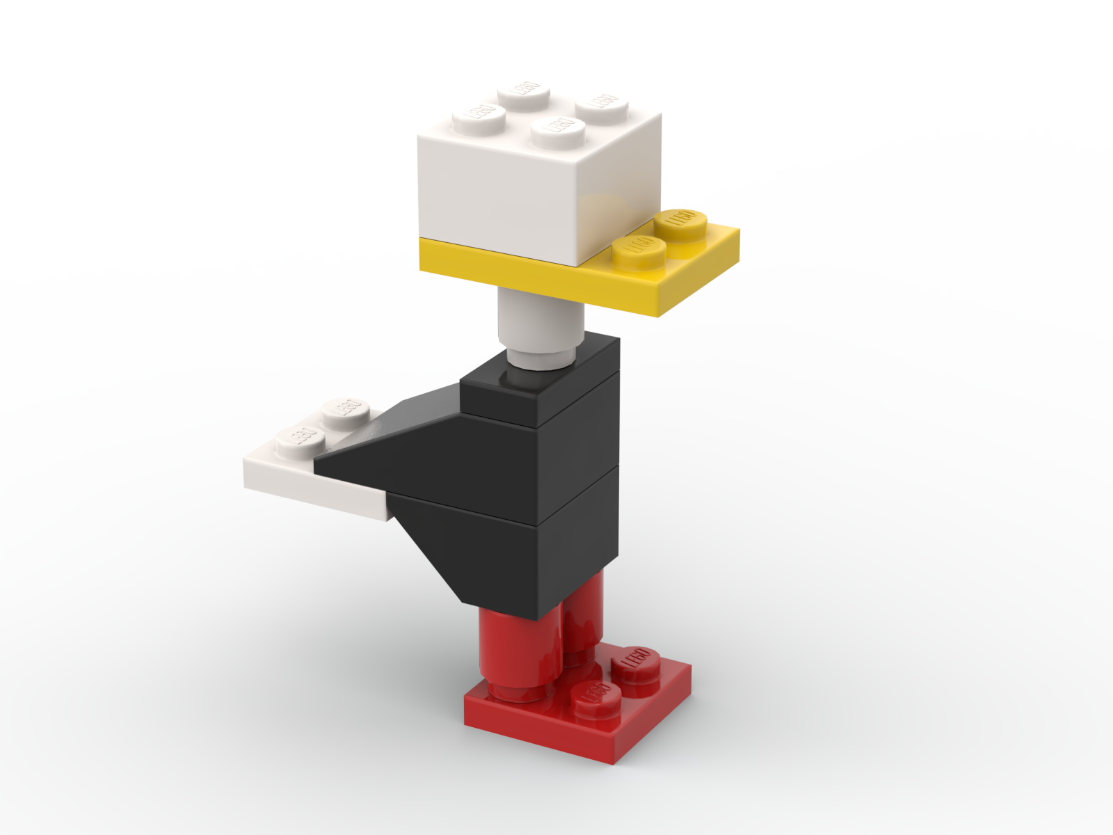 Main image of LEGO Ostrich Yellow Label Version (LMG003-2)