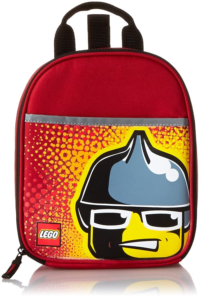 LEGO City Minifigure Vertical Lunch Bag